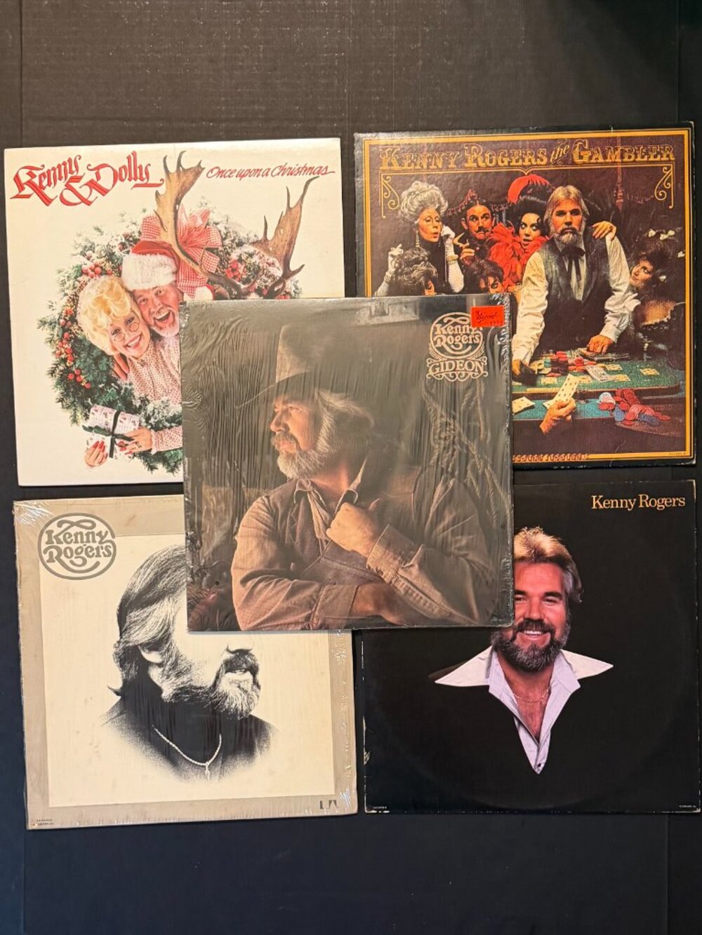 5 - Vintage Vinyl Records: Kenny Rogers - Picture 1 of 7